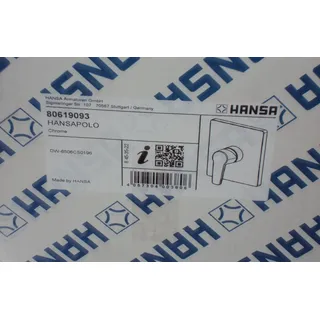 Hansa Hansapolo Neu Einhandwannenmischer (80619093)