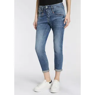 Herrlicher "Shyra Cropped Denim Light", Damen, Gr. 28,