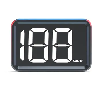 AMROOLOO Speedometer Large Screen Display Speed MPH GPS Digital Speedometer with Automatic Brightness Adjustment Suitable for All Cars