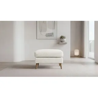 OTTO home Polsterhocker MARSEILLE 70 x 47 x 70 cm Beige