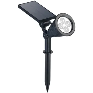 Solar-LED-Spot mit Erdspieß für Garten & Co, 200 Lumen, 1,5 Watt, IP44