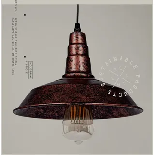 Mitchell – Retro Vintage Industrie Design Hängelampe aus Metall