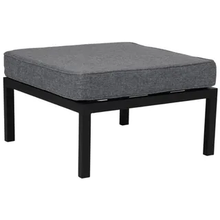 Brafab Hocker Weldon 70 x 70 x 70 cm Schwarz/Grau
