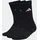 Cushioned Sportswear Crew Socken Schwarz/Weiß 34-36