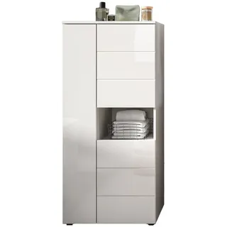inn.furn Badkommode 60 x 131 cm Weiß