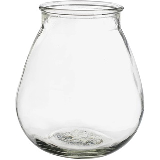 Vase Bauchig Glas ca.D24xH28cm, klar