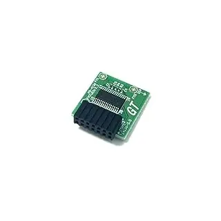 Zahara TPM 2.0 Modul 14pin LPC SLB9665 Sicherheitsmodul für MSI MS-4136 X570-A Pro/MEG X570 ACE/MPG X570 Gaming/MEG X570 Unify/Prestige X570 Creation/MEG X570 GODLIKE/MPG X570 Gaming Edge WiFi