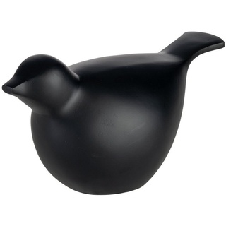 EGLO Living Dekoobjekt Marovato, Hühner Deko Ostern, Osterfigur Aluminium in Schwarz, 27,5 x 14,5 cm