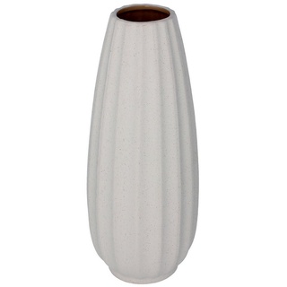 Sarcia.eu Dekovase Beige Keramikvase, hohe Blumenvase 12.5x12.5x32cm beige