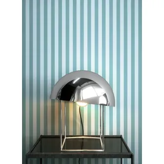 Newroom Vliestapete Denny Hellblau Tapete Streifentapete Steifen,Blockstreifen,Linien, Blau Tapete Landhaus Steifen - Streifentapete Hellblau Türkis Modern Blockstreifen Linien für Wohnzimmer Schlafzimmer Büro, modern blau