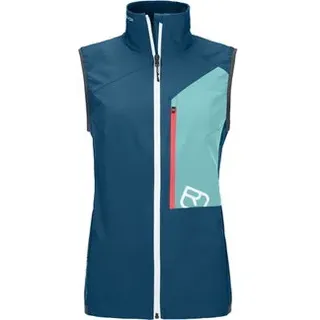 ORTOVOX - Berrino Softshellweste Damen petrol blue - blau