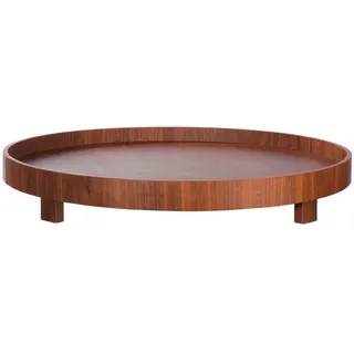 Asa Selection Wood Tablett auf Fuß Ø 40cm