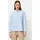 Gestreifte Bluse Hellblau L