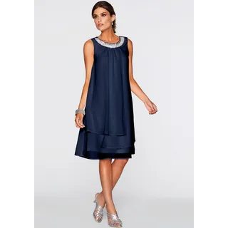 bonprix Kleid Minikleid Blau 42