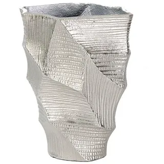 Lambert Dekovase Gefäß Vase Naoki Alu vernickelt (23cm)