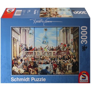 Schmidt Spiele GmbH Puzzle 3000 Teile Puzzle Renato Casaro So vergeht der Ruhm der Welt 59270, 3000 Puzzleteile