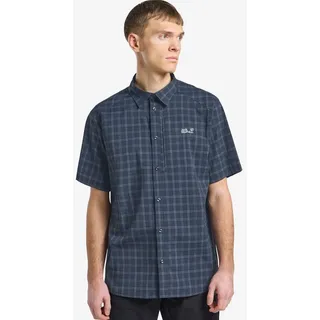 Jack Wolfskin Norbo Kurzarmhemd Blau L