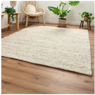 Steffensmeier Korinth Wollteppich 80 x 150 cm Braun