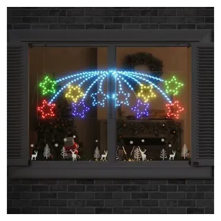 vidaXL Weihnachtsstern 182 x 58 cm Mehrfarbig