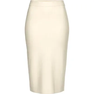 LASCANA Strickrock Damen hellbeige Gr.38