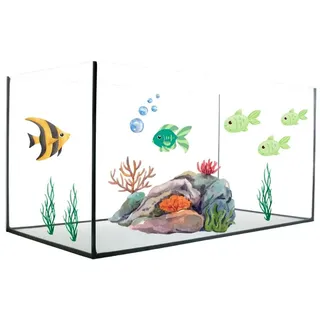 GarPet Aquarium Becken 54,0 l Zubehör schwarz