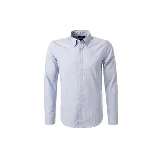LA MARTINA Herren Hemd blau Slim Fit, blau, NOS