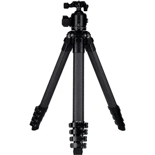 Rollei Lion Rock Traveler Pro All Black (Carbon), Stativ, Schwarz