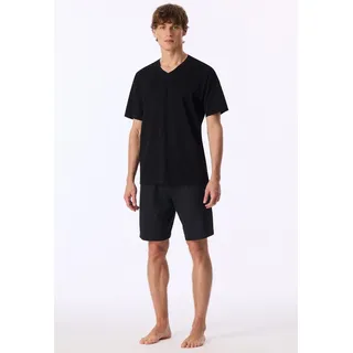 SCHIESSER Shorty Uncover Nightwear Schwarz 52