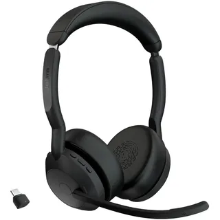 JABRA Evolve2 55 UC Stereo USB-C Link 380c/390c