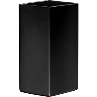 Iittala 1051704 Ruutu Vase, Keramik, schwarz