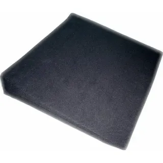 iffland MERINO EUROPA Sitzkeilkissen Sitzkissen Sitzkeil VB 120 mit Bezug 100% Baumwolle, 40x38 cm 080 (schwarz)