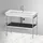 White Tulip Metallkonsole mit Ablage WT4547B5858