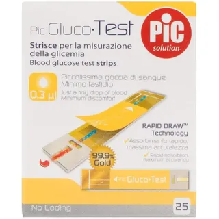 Pic Solution GlucoTest Streifen 25 Stück