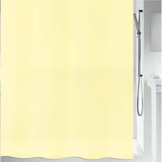 Spirella Duschvorhang Bio 180 x 200 cm gelb