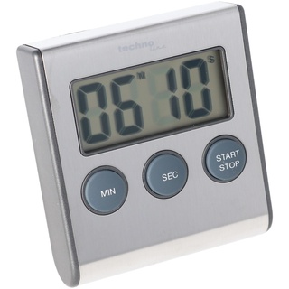 Edelstahl Digital Küchentimer, Timer mit Alarm, up und down Funktion, Ständer, Magnet