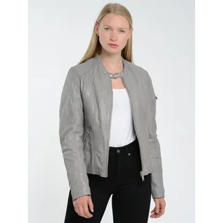 Mustang Lederjacke 31021532 in grau | XL