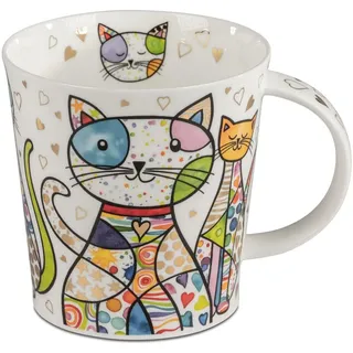 Dunoon XXL Becher Benmore Blingers Dog 750 ml Bone China Jumbo Tee - Kaffeetasse Hund 0,75l Hochwertige Porzellantasse Elegantes modernes Design Spülmaschinenfest und Mikrowellenfest Geschenk