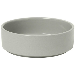 BLOMUS Schüssel Pilar Schale Schälchen Schüssel Bowl Geschirr Keramik Mirage Grey 14, Keramik, (kein) grau