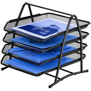 luxuskollektion Briefablage Aus Metall Schreibtisch-organizer, Stapelbar