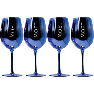 Moet & Chandon Champagnergläser Blau - Blau