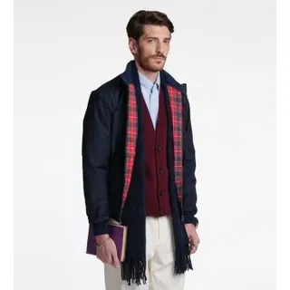 Baracuta für Herren. BRCPS3001UT3124 Harrington-Jacke G9 marineblau (M), Lässig, Polyester