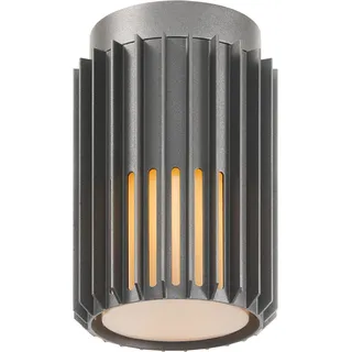 Nordlux Deckenleuchte Aludra Aluminium Ø 12 cm, E27, IP54, anthrazit