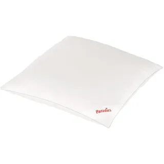 Paradies Softy Cool Bio Kissen 80 x 80 cm Weiß