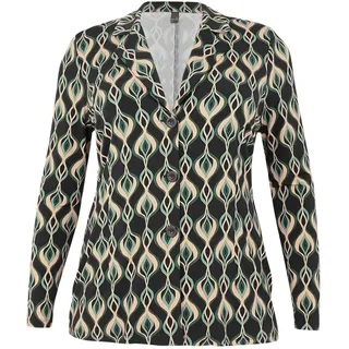 YOEK Blazer kitt / grün / mint / schwarz 38-40