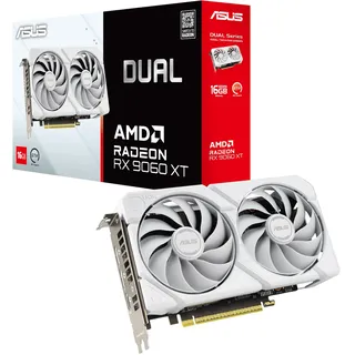Asus Radeon RX 9060 XT Dual 16 GB GDDR6 White Edition