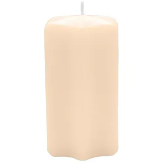 Sternkerzen Vanilla Bisquit 10 x Ø 6 cm beige 4 St.
