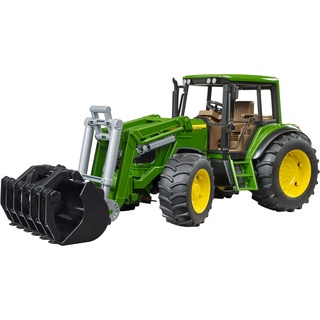 Bruder® Spielzeug-Traktor John Deere 6920 38 cm mit Frontlader (02052), Made in Europe grün
