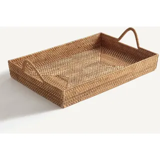 Am.pm Tablett Vespérie, Rattan Rattan natur