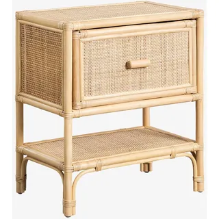 SKLUM Nachttisch aus Rattan Yivisc -