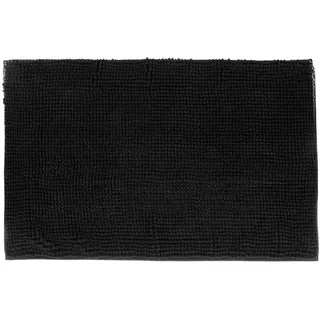 5five simply smart Simply Smart Badteppich Schwarz 50 x 80 cm